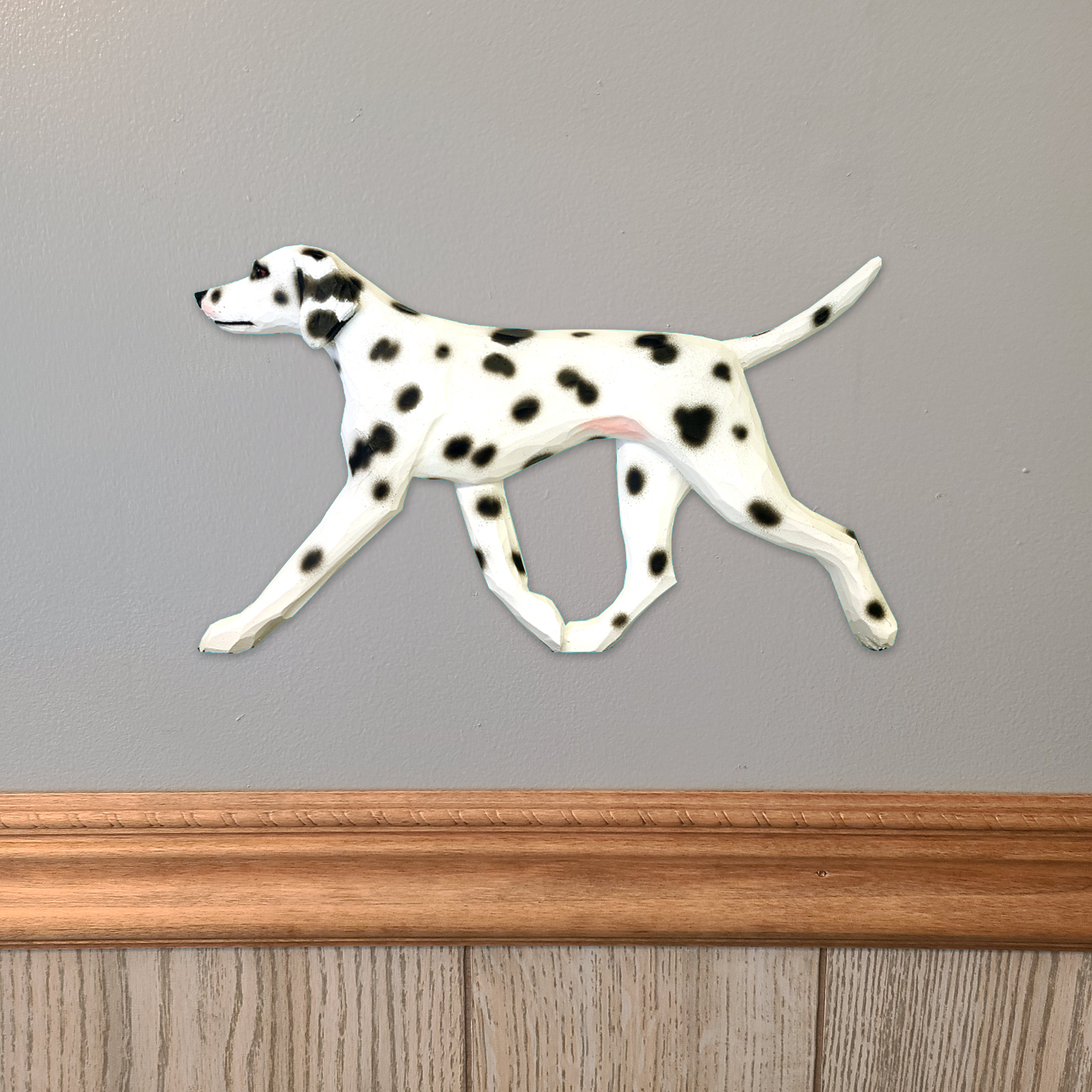 Dalmatian Wall Sculpture