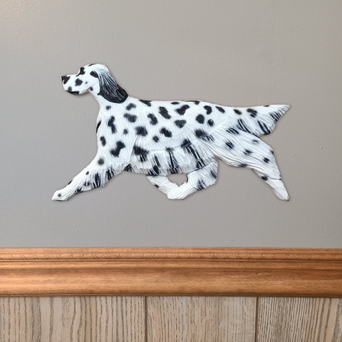 English Setter Wall Sculpture