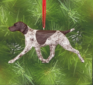 German Shorthaired Pointer DIG Ornament