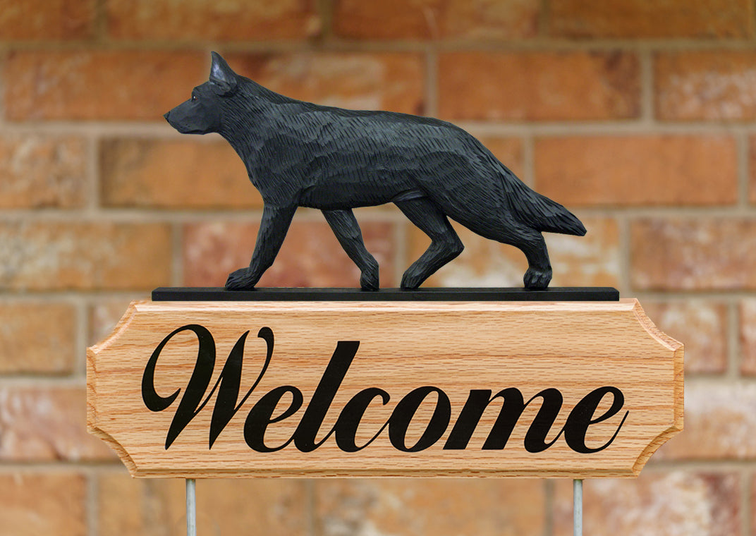 German Shepherd DIG Welcome Stake