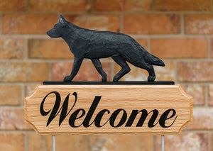 German Shepherd DIG Welcome Stake