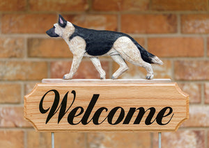 German Shepherd DIG Welcome Stake