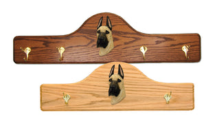 Great Dane Coat Rack - Solid Oak