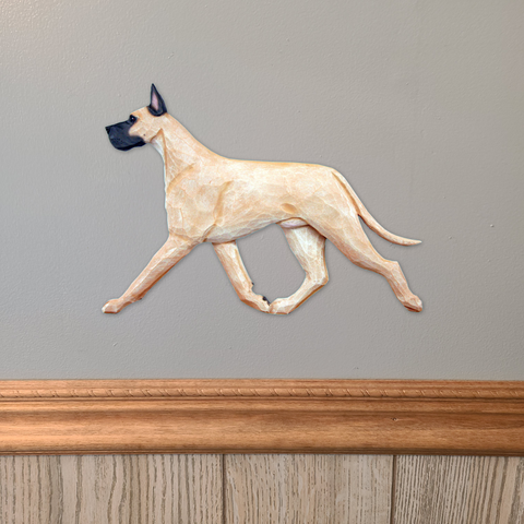 Great Dane Wall Sculpture