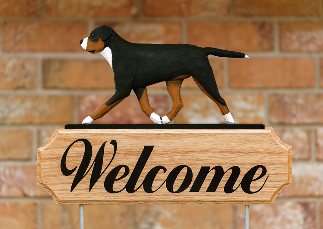 Greater Swiss Mt. Dog DIG Welcome Stake