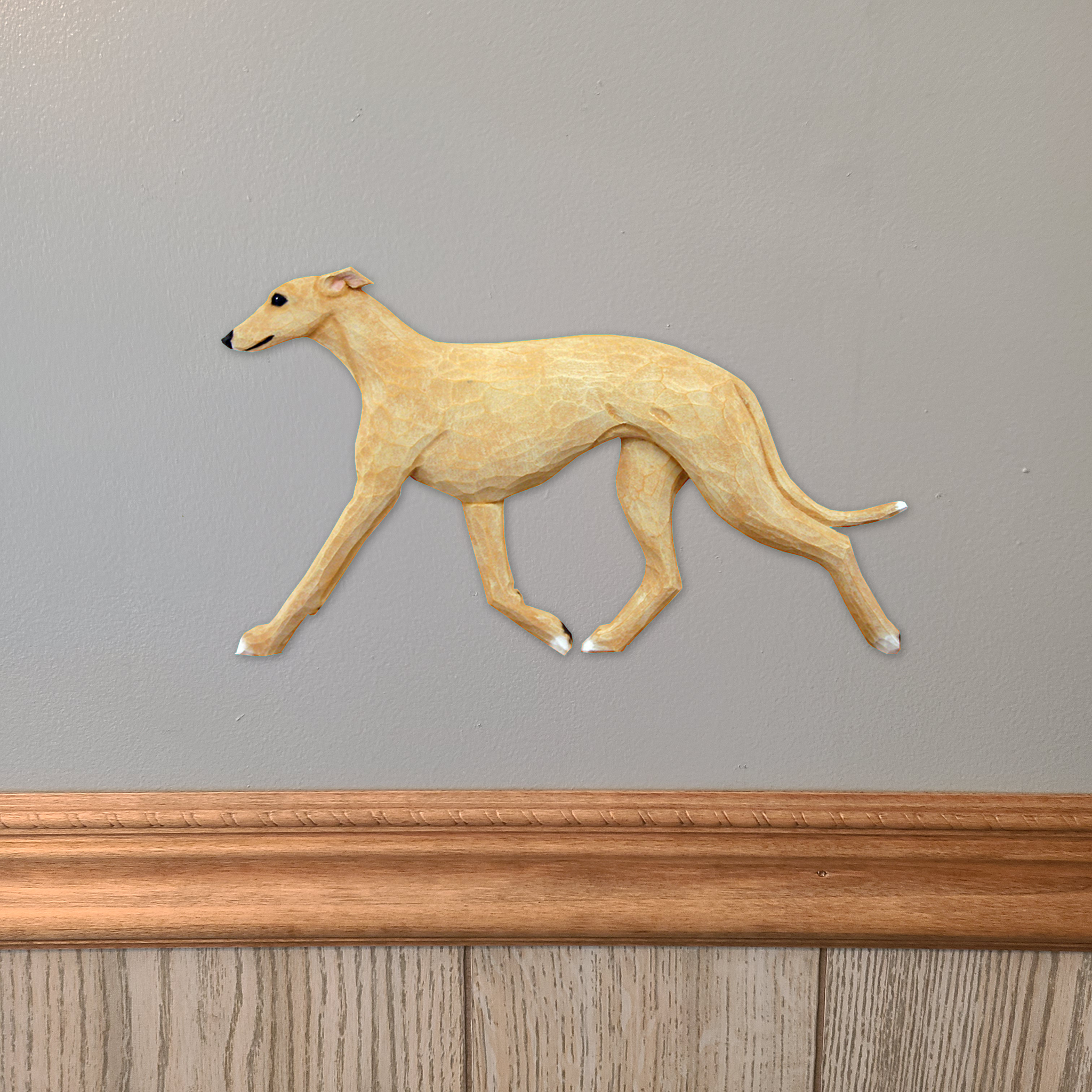 Greyhound Wall Sculpture