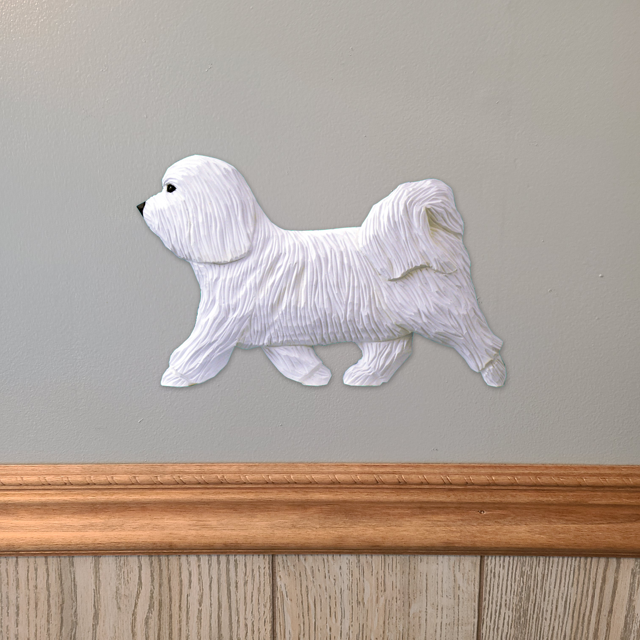 Havanese Wall Sculpture