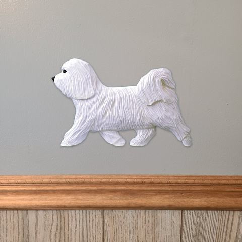 Havanese Wall Sculpture