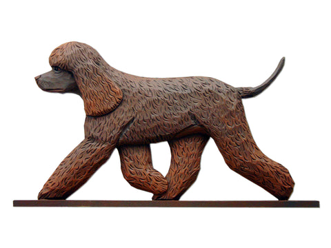 Irish Water Spaniel DIG (Dog In Gait) Topper