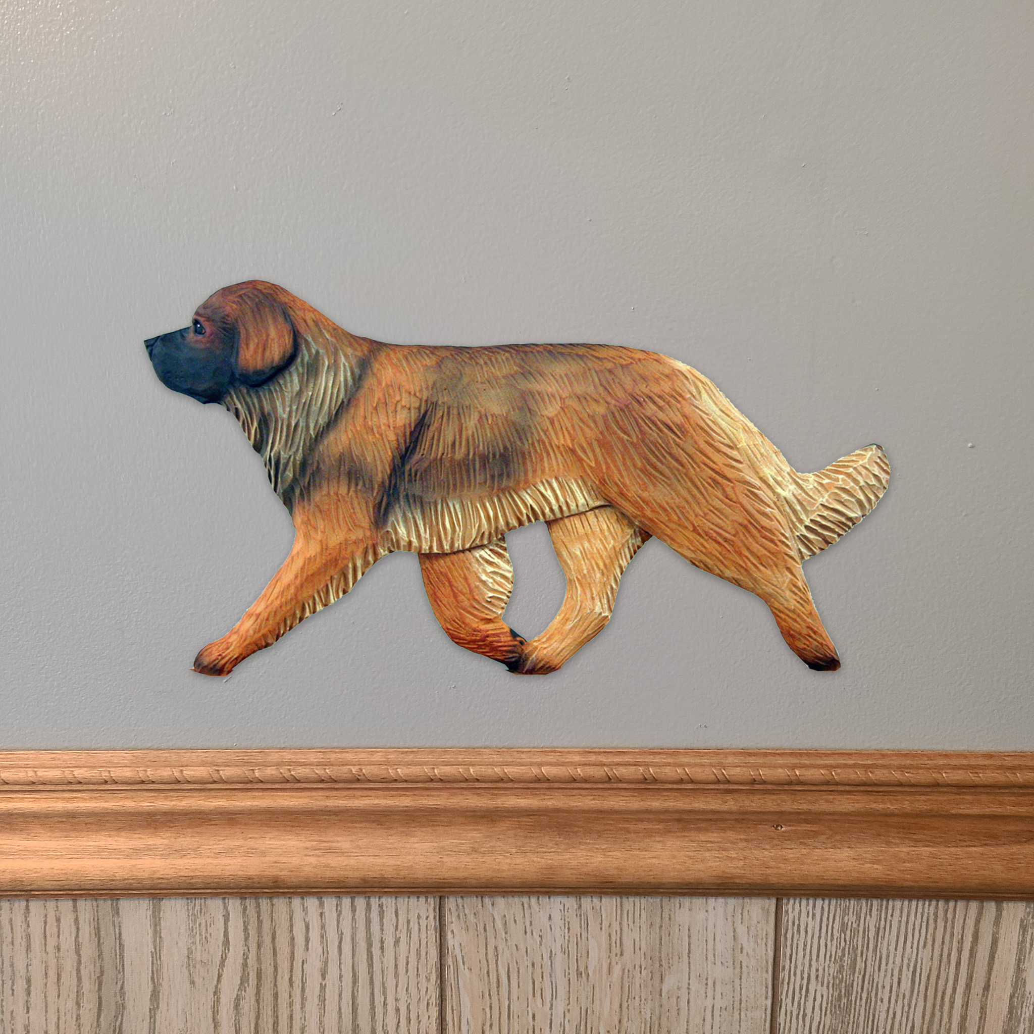 Leonberger Wall Sculpture