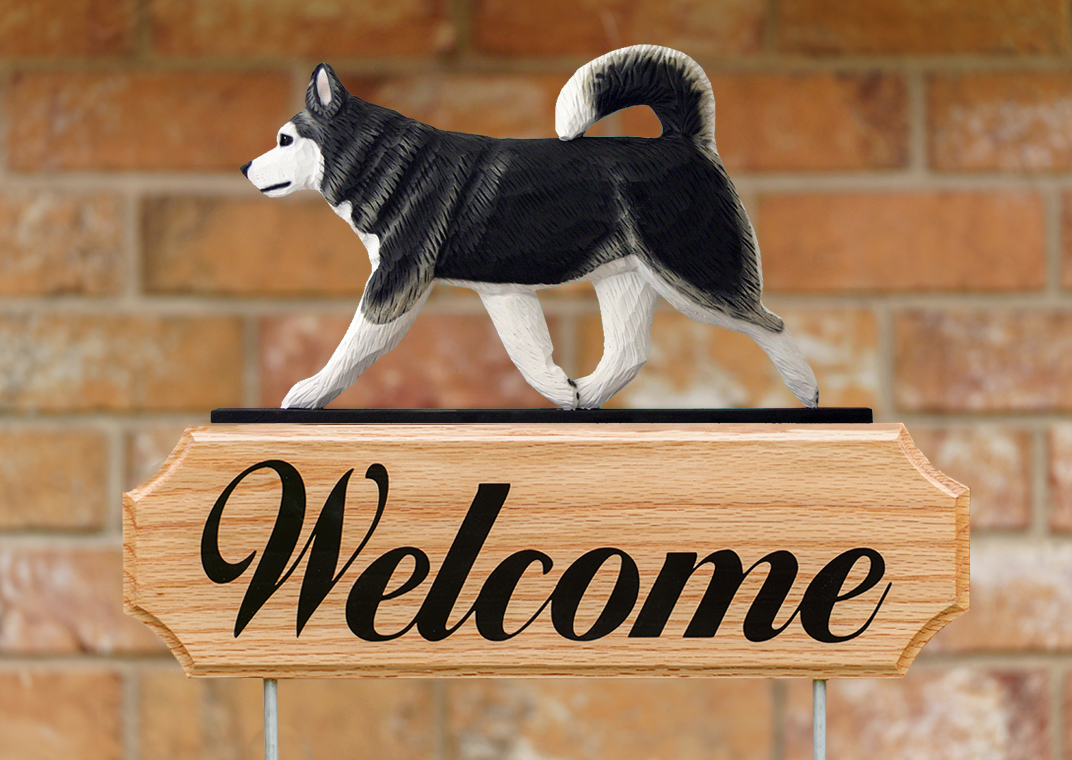 Alaskan Malamute DIG Welcome Stake