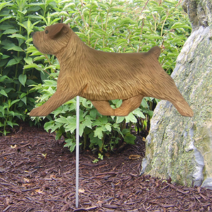 Norfolk Terrier Garden Stake