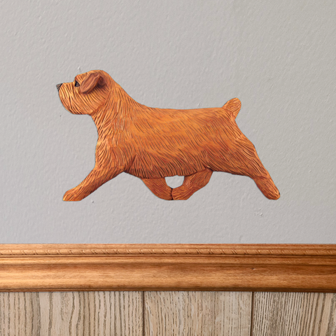 Norfolk Terrier Wall Sculpture