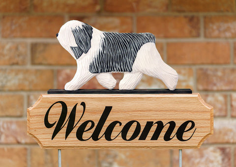 Polish Lowland Sheepdog DIG Welcome Stake