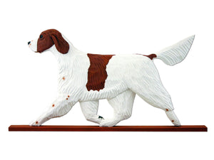 Irish Red and White Setter DIG (Dog In Gait) Topper