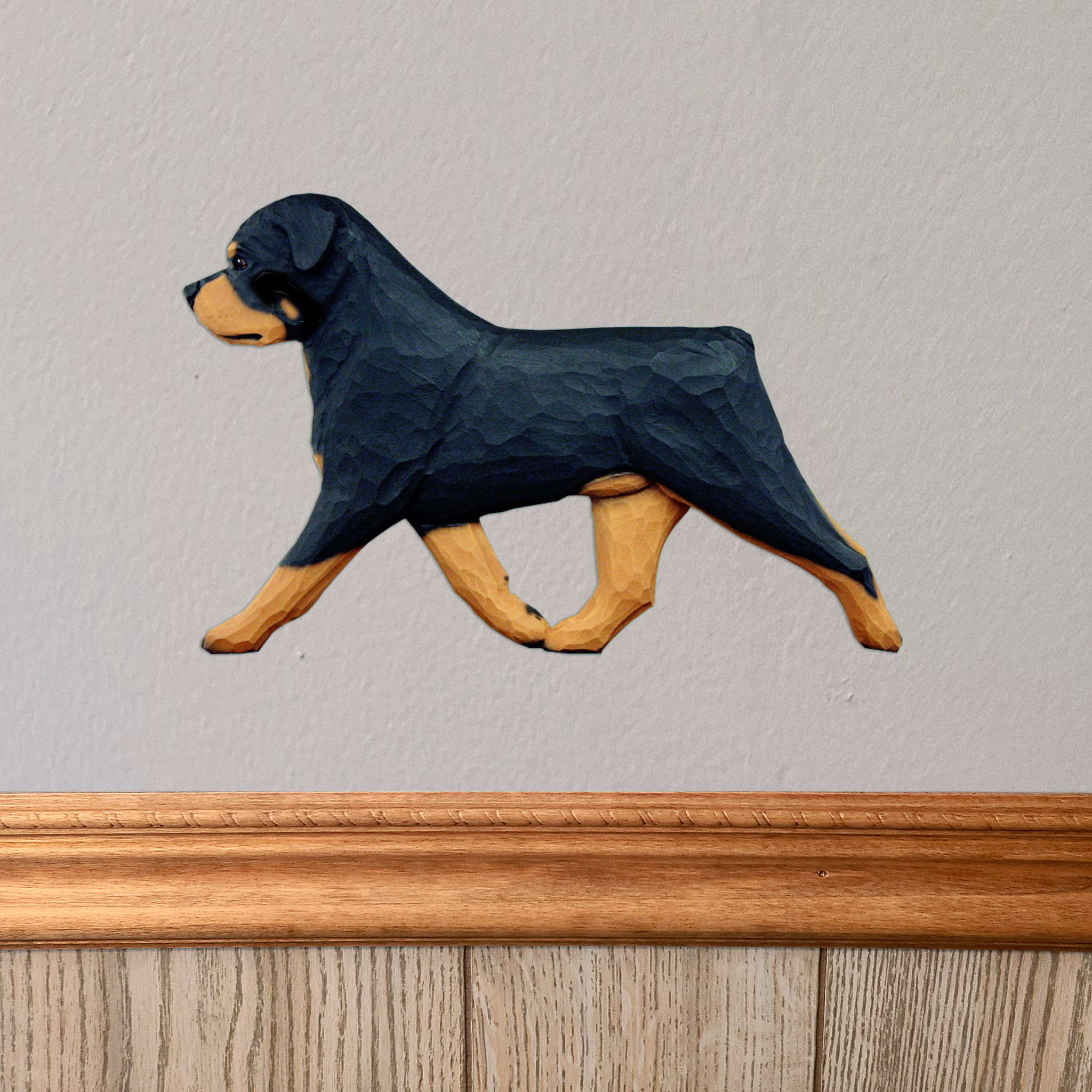 Rottweiler Wall Sculpture
