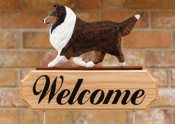 Shetland Sheepdog DIG Welcome Stake