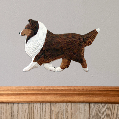 Shetland Sheepdog Wall Sculpture