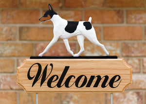 Toy Fox Terrier DIG Welcome Stake