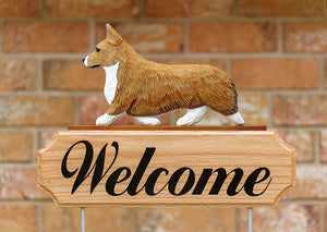 Pembroke Welsh Corgi DIG Welcome Stake