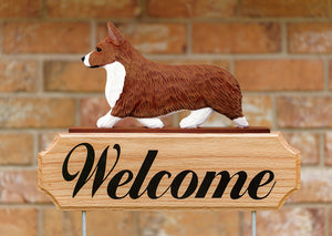 Pembroke Welsh Corgi DIG Welcome Stake