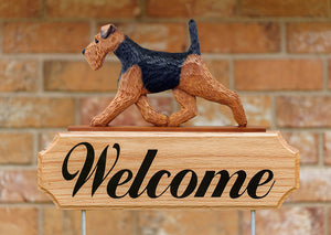 Welsh Terrier DIG Welcome Stake