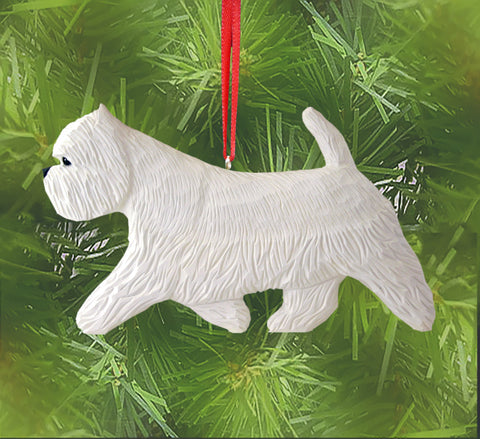 West Highland Terrier DIG Ornament