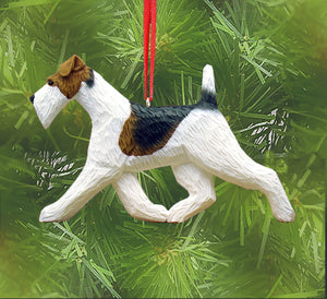 Wire Fox Terrier DIG Ornament