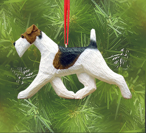 Wire Fox Terrier DIG Ornament