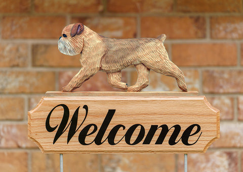 Brussels Griffon (natural) DIG Welcome Stake