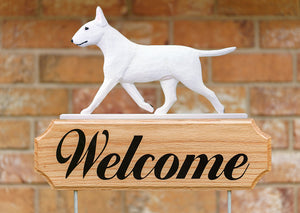 Bull Terrier DIG Welcome Stake