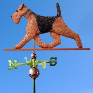 Airedale Weathervane - Michael Park, Woodcarver