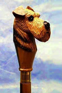 Airedale Walking Stick