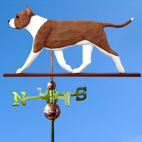 American Staffordshire Terrier Weathervane - Michael Park, Woodcarver