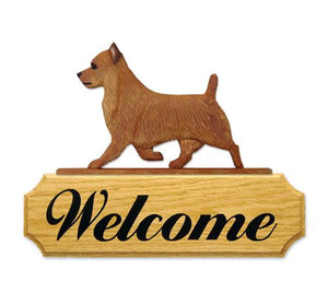 Australian Terrier DIG Welcome Sign