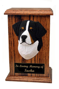Bernese Mtn. Dog Memorial Urn