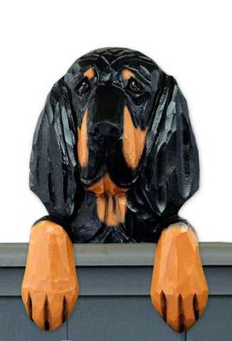 Black & Tan Coonhound Door Topper
