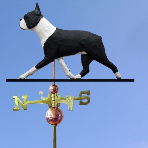 Boston Terrier Weathervane - Michael Park, Woodcarver