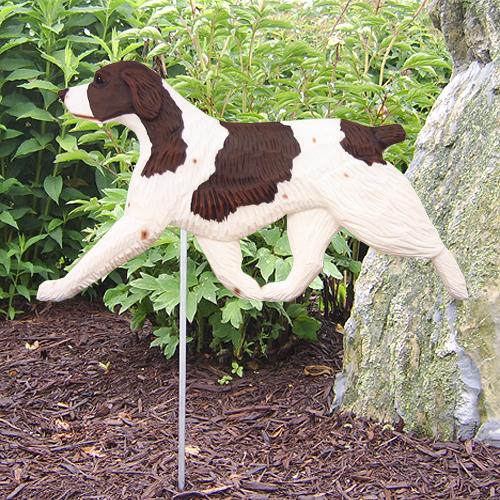 Brittany Garden Stake - Michael Park, Woodcarver