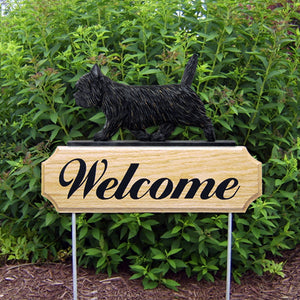 Cairn Terrier DIG Welcome Stake