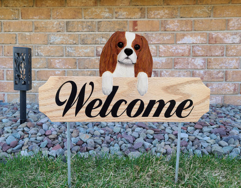 Cavalier King Charles Spaniel Topper Welcome Stake