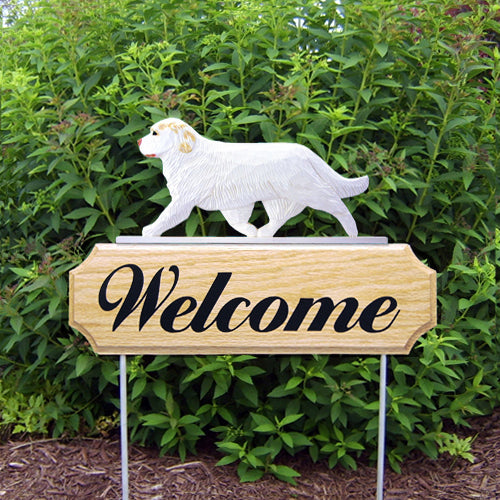 Clumber Spaniel DIG Welcome Stake