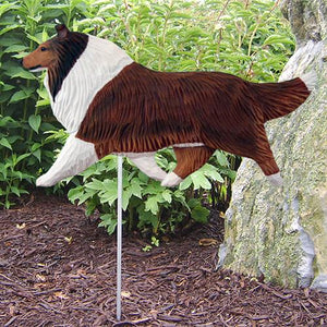 Collie Garden Stake - Michael Park, Woodcarver