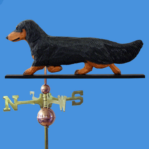 Dachshund (Longhaired) Weathervane - Michael Park, Woodcarver