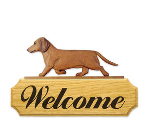 Dachshund DIG Welcome Sign