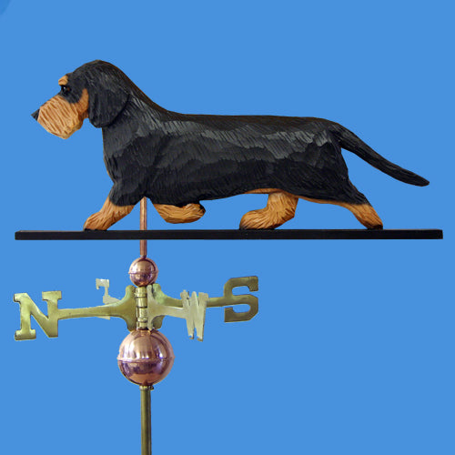 Dachshund (Wirehaired) Weathervane - Michael Park, Woodcarver