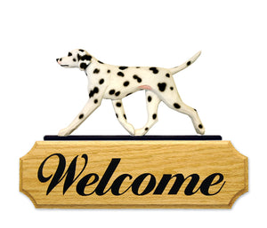 Dalmatian DIG Welcome Sign