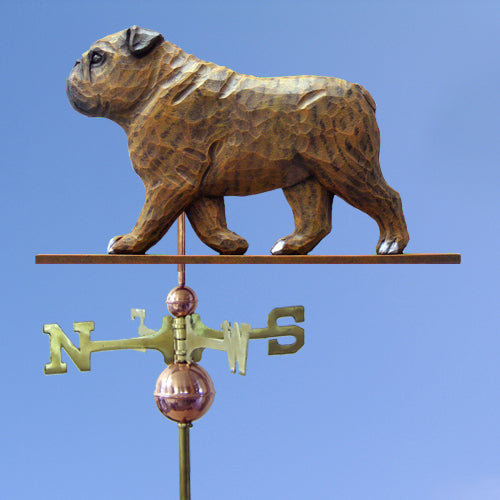 English Bulldog Weathervane - Michael Park, Woodcarver