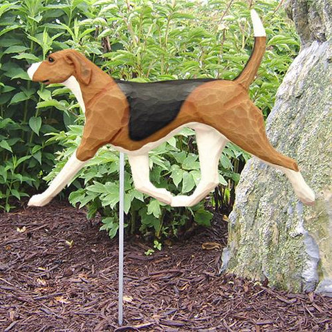 English Foxhound Garden Stake