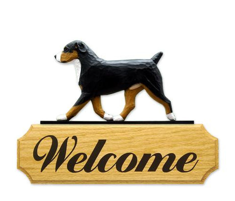 Entlebucher Mt. Dog DIG Welcome Sign